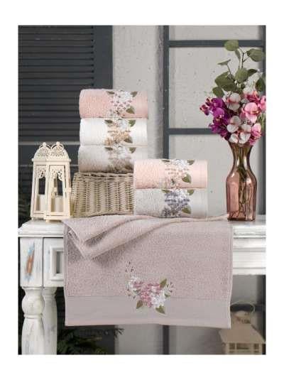 Şıkel 6 Lı 30*50Cm Mini Havlu Set Elit Çiçek Sepeti