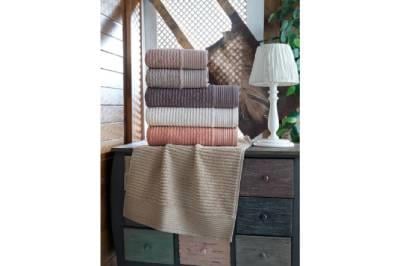 Şikel 6'Lı Paket Banyo Cotton Havlu Haroşa 90*150 Cm