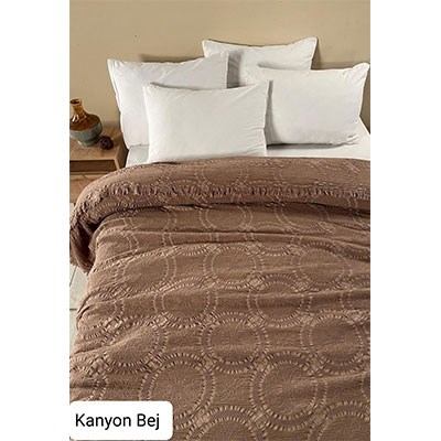 Şıkel Çift Kişilik Tek Pike 220X240 Kanyon Bej