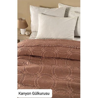 Şıkel Çift Kişilik Tek Pike 220X240 Kanyon Gülkurusu