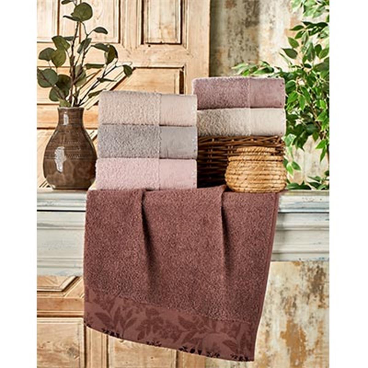 ŞIKEL COTTON 6'LI HAVLU 50*90 AYBÜKE