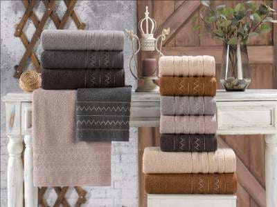Şıkel Cotton 6'Lı Paket El-Yüz Havlu 50*90 Fisto