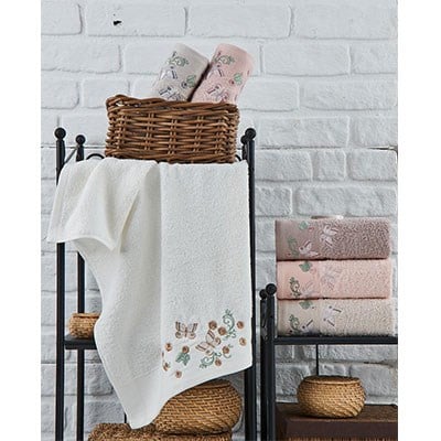 Şıkel Cotton Havlu 50*90 Elit Nakışlı Bahar