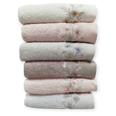Şıkel Cotton Havlu 50*90 Elit Nakışlı Başak 2