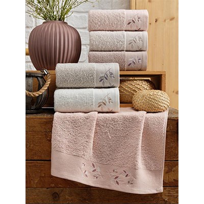 Şıkel Cotton Havlu 50*90 Elit Nakışlı Sonbahar