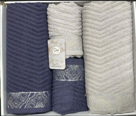 Şıkel Hamam Takımı Erica Mor-Bej