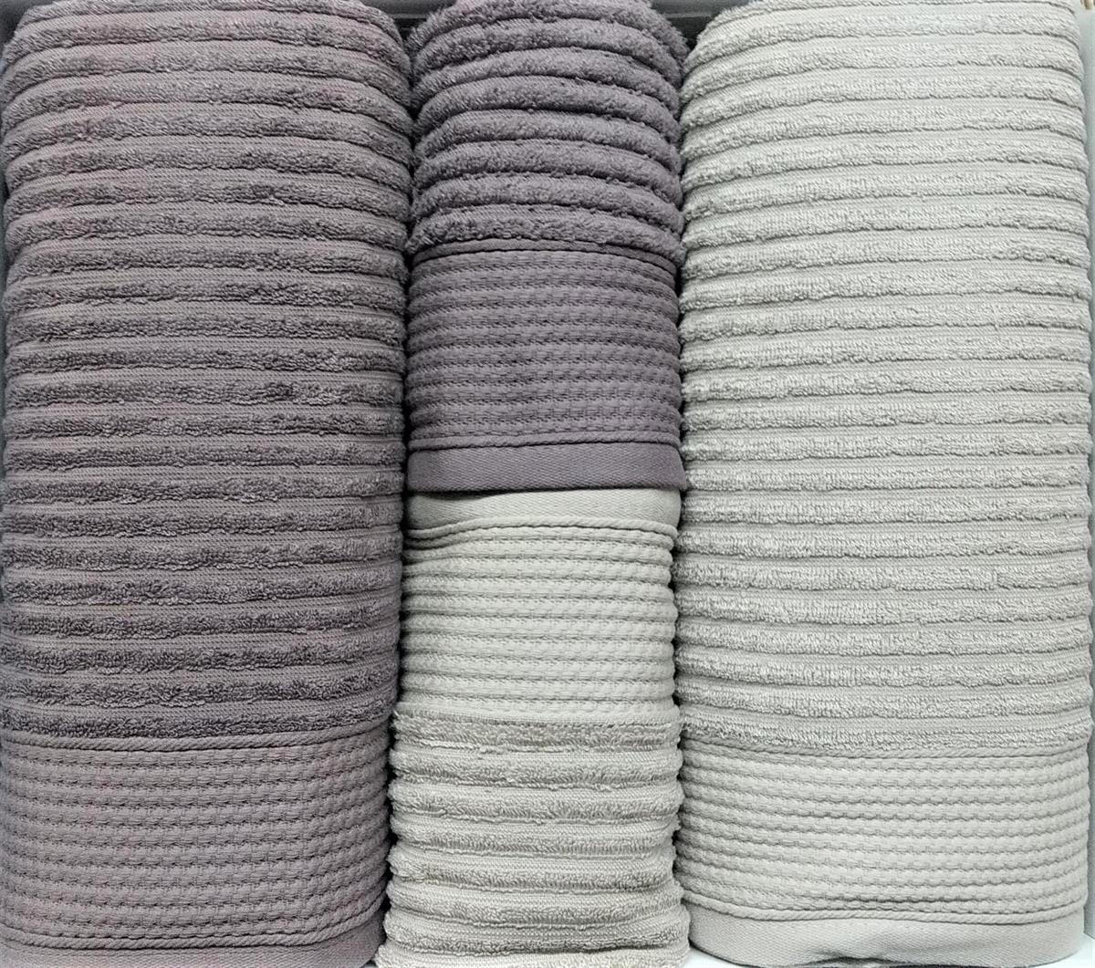 Şıkel Hamam Tk. Micro Cotton Haroşa Mürdüm - Vizon