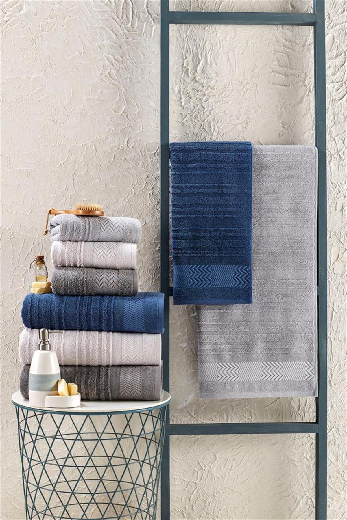 Şıkel Penye 50*90 Cm 6'Lı Havlu Miranda