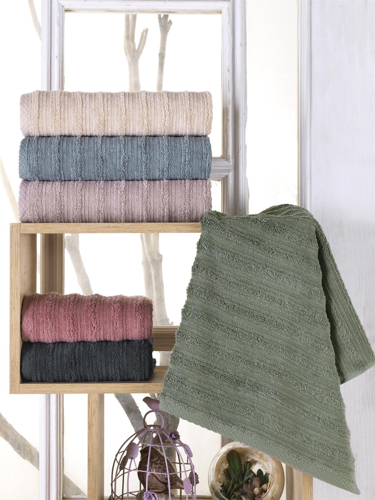 Şıkel Penye 6'Lı Havlu Seti 50*90 Bohem