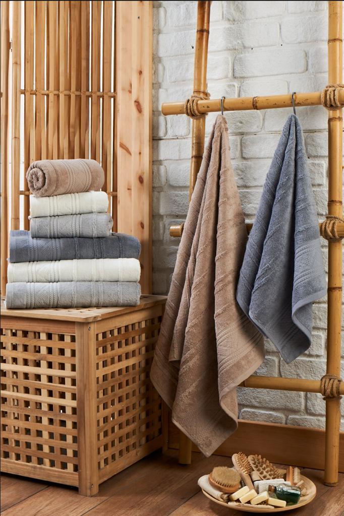 Şıkel Penye 6'Lı Paket El-Yüz Havlu 50*90 Sardes