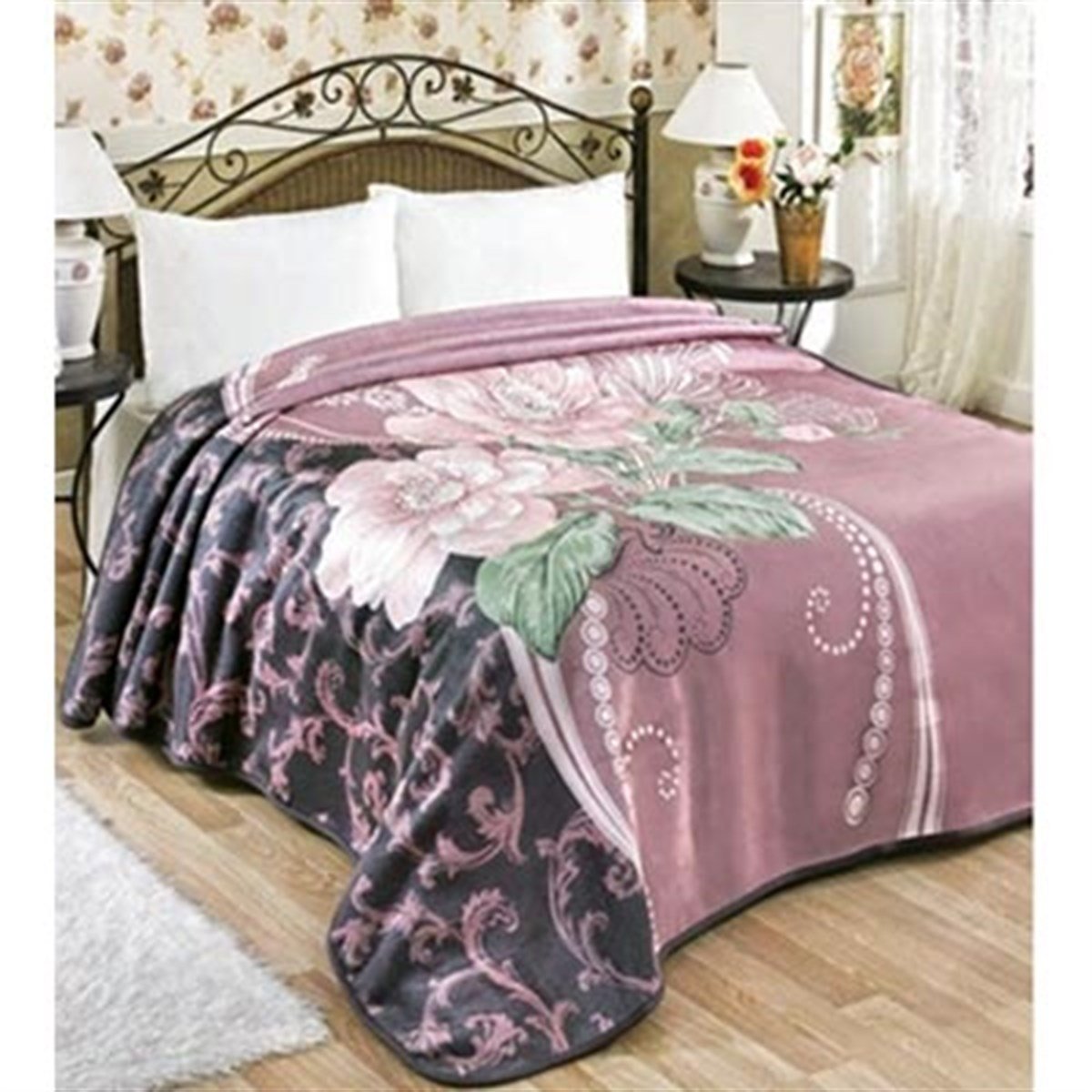 SOLANA ÇİFT KŞ. BATTANİYE 220X240 816 GÜL