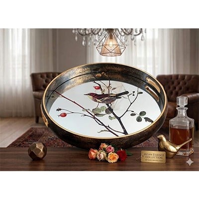 Tepsi Eskitme Yuvarlak D005