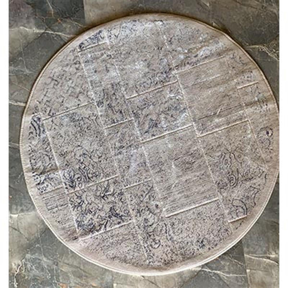 ZERİA PASPAS 120*120 PAMUK FLOŞ ESKİTME SHİRAZ VİZON
