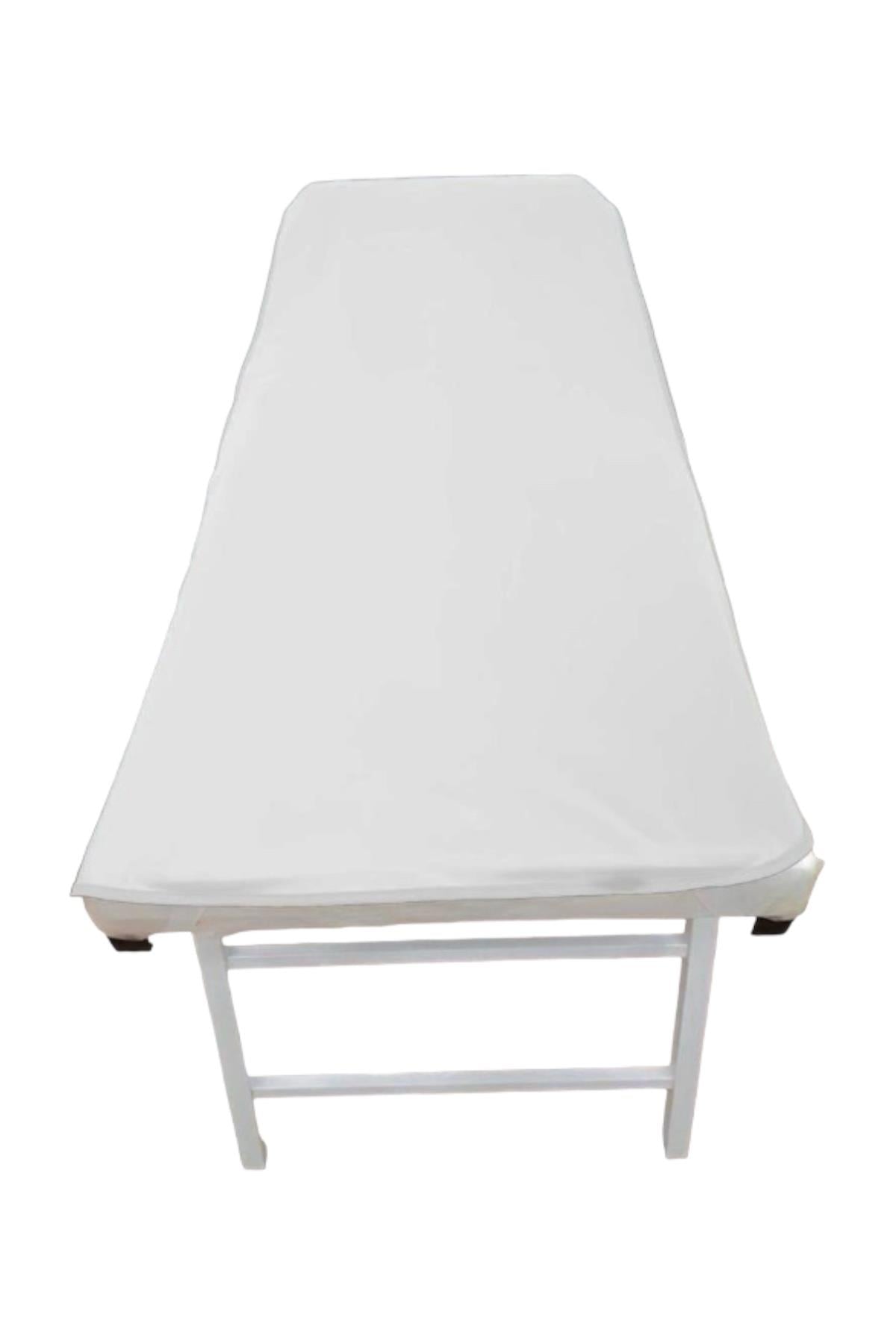 10 Adet Beyaz Pvc Silinebilir Sedye Koruyucu 70X190 Cm