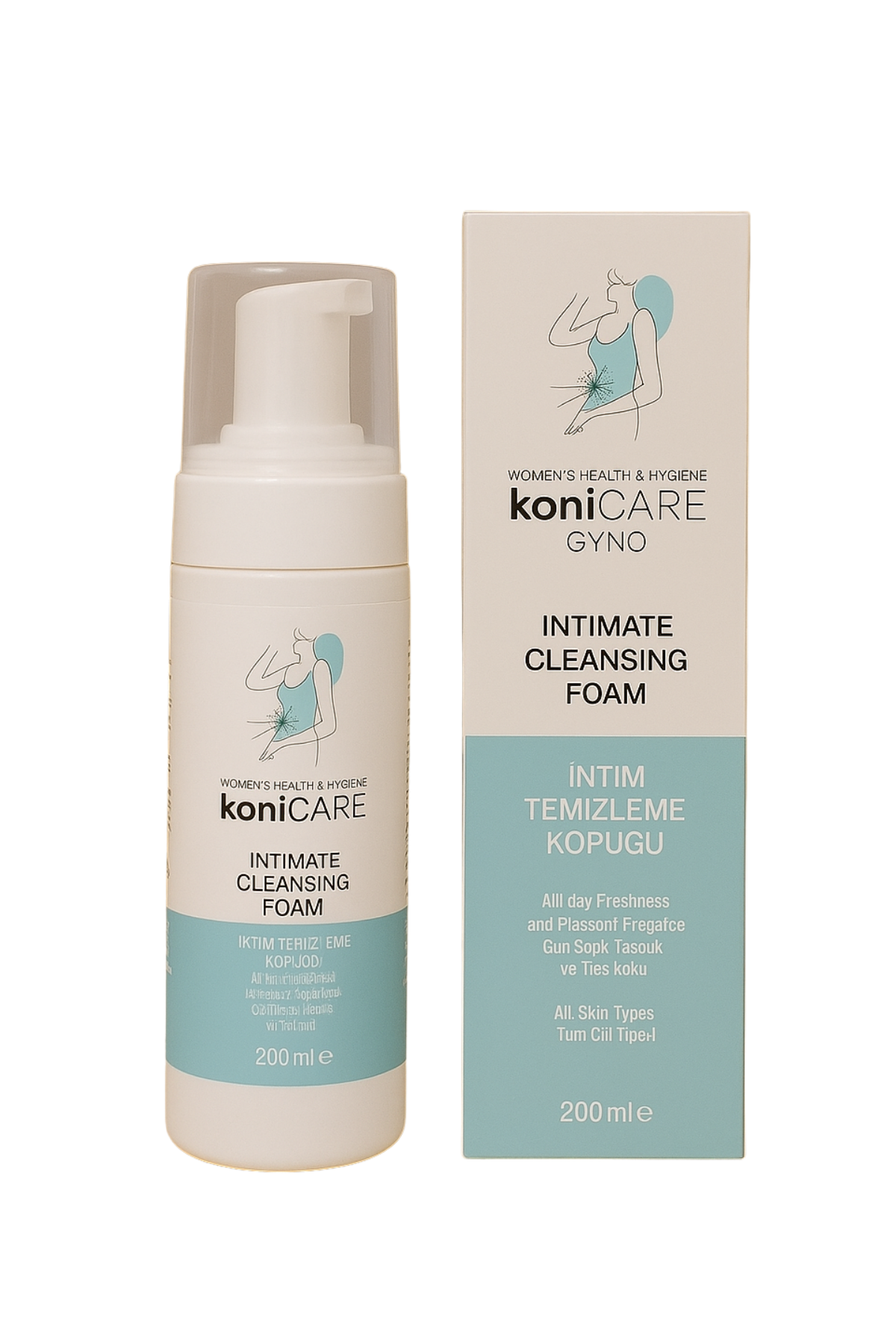 KONICARE GYNO İNTİM TEMİZLEME KÖPÜĞÜ 200 ML
