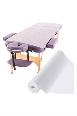 10 Rulo Beyaz Tela Rulo Sedye Örtüsü 80 Metre