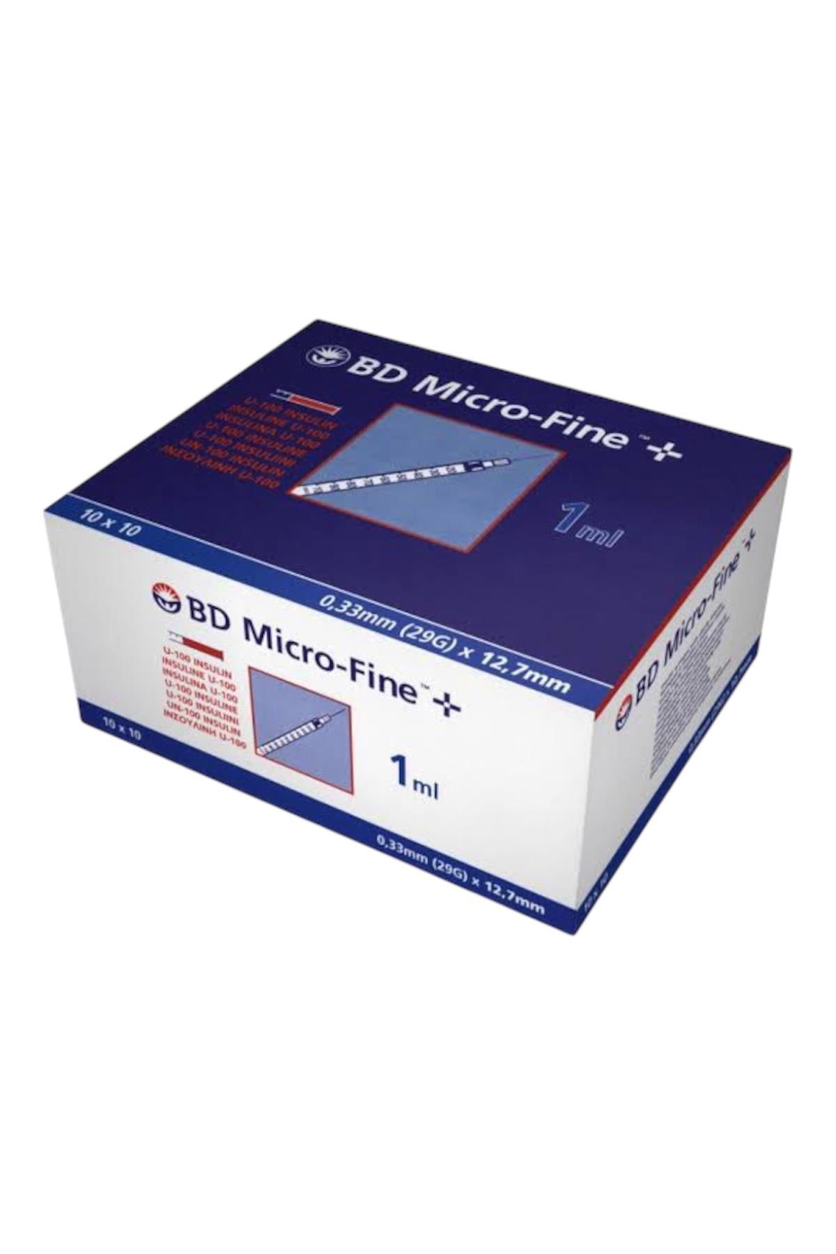 Bd Microfine 1 Ml 29 G 12,7 mm Botoks Enjektörü 100 Adet