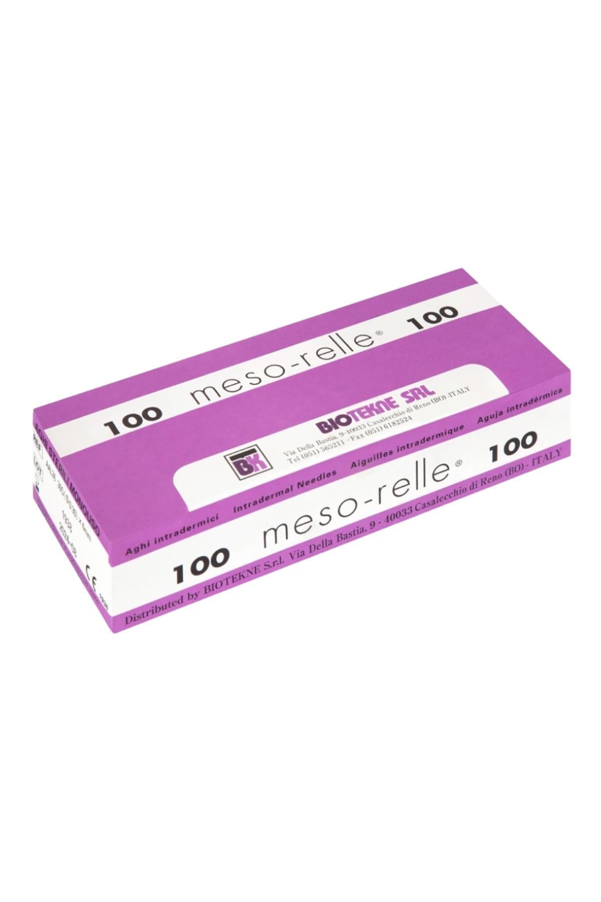 MESORELLE 30G 4mm Mezoterapi İğne Ucu 100 Adet