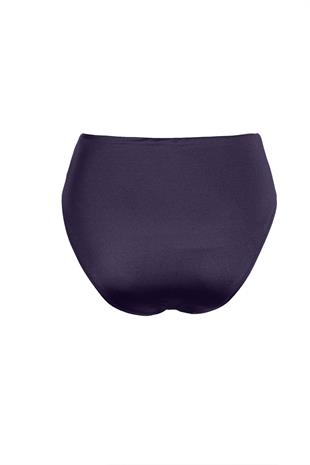 Endeep Kadın Hipster Yüksek Bel Mor Bikini Altı