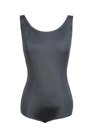 Beria Kadın Büyük Beden Kuplu Parlak Gri Mayo