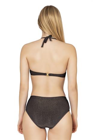 Endeep Kadın Balenli Destekli Yüksek Bel Bikini Takımı