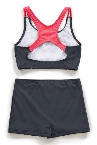 Endeep Kız Çocuk Şortlu Yüzücü Bikini Takımı