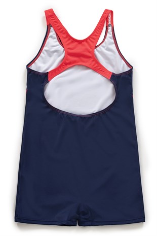 Endeep Kız Çocuk Lacivert Yüzücü Mayo