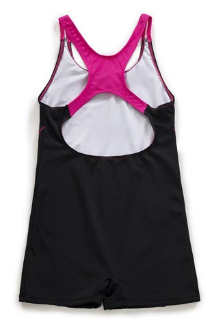 Endeep Kız Çocuk Siyah Yüzücü Mayo