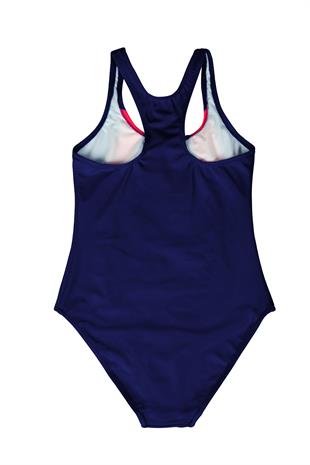 Endeep Kız Çocuk Parçalı Lacivert Yüzücü Sporcu Mayo