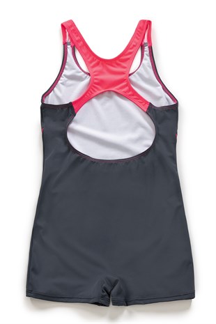 Endeep Kız Çocuk Gri Yüzücü Mayo