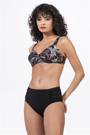 Endeep Kadın Büzgü Detaylı Toparlayıcı Bikini Takımı