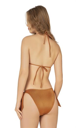 Endeep Kadın Aksesuarlı Üçgen İpli Bağlamalı Bikini Takımı