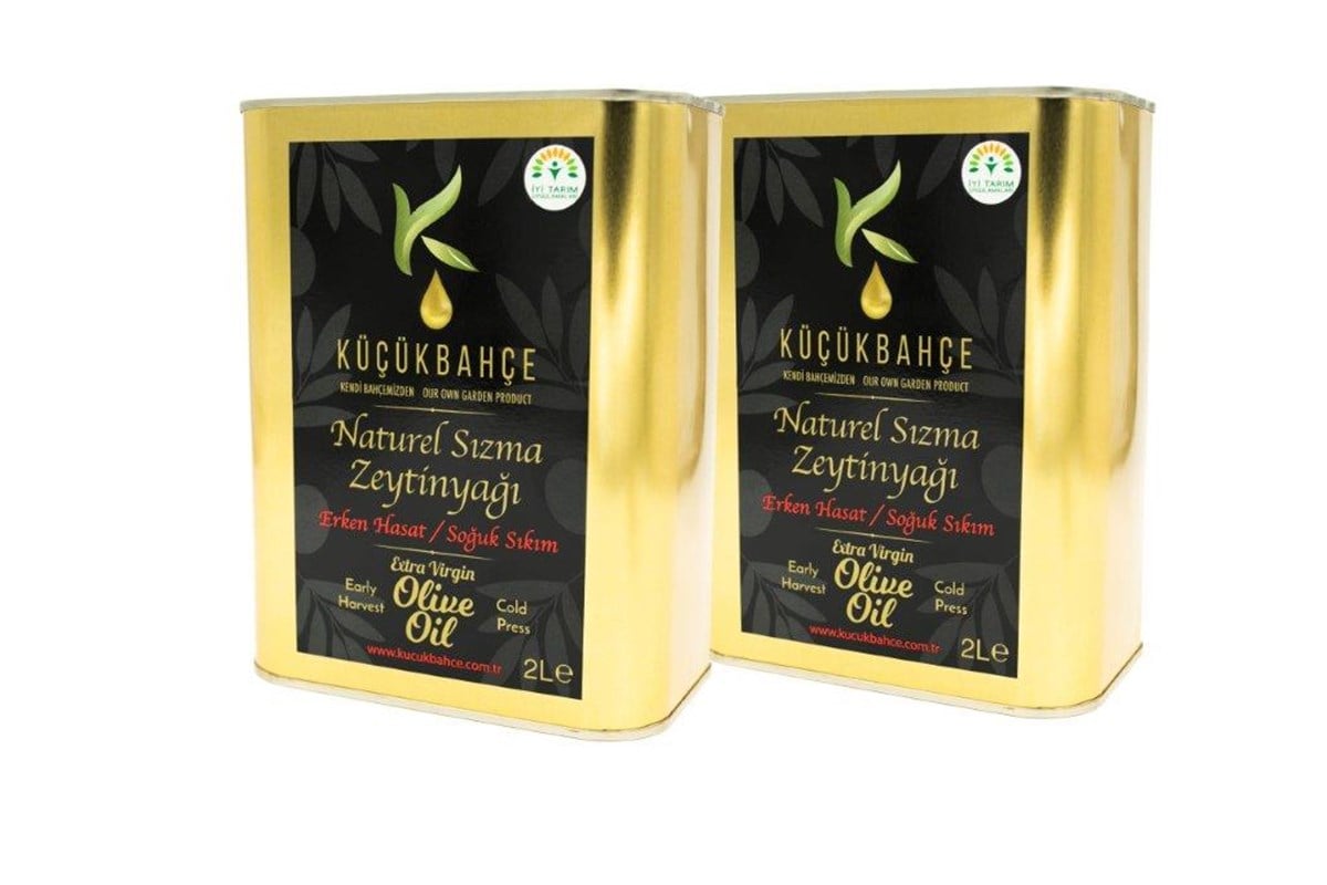 Küçükbahçe 2 Litre Sızma Zeytinyağı (2'li Teneke)