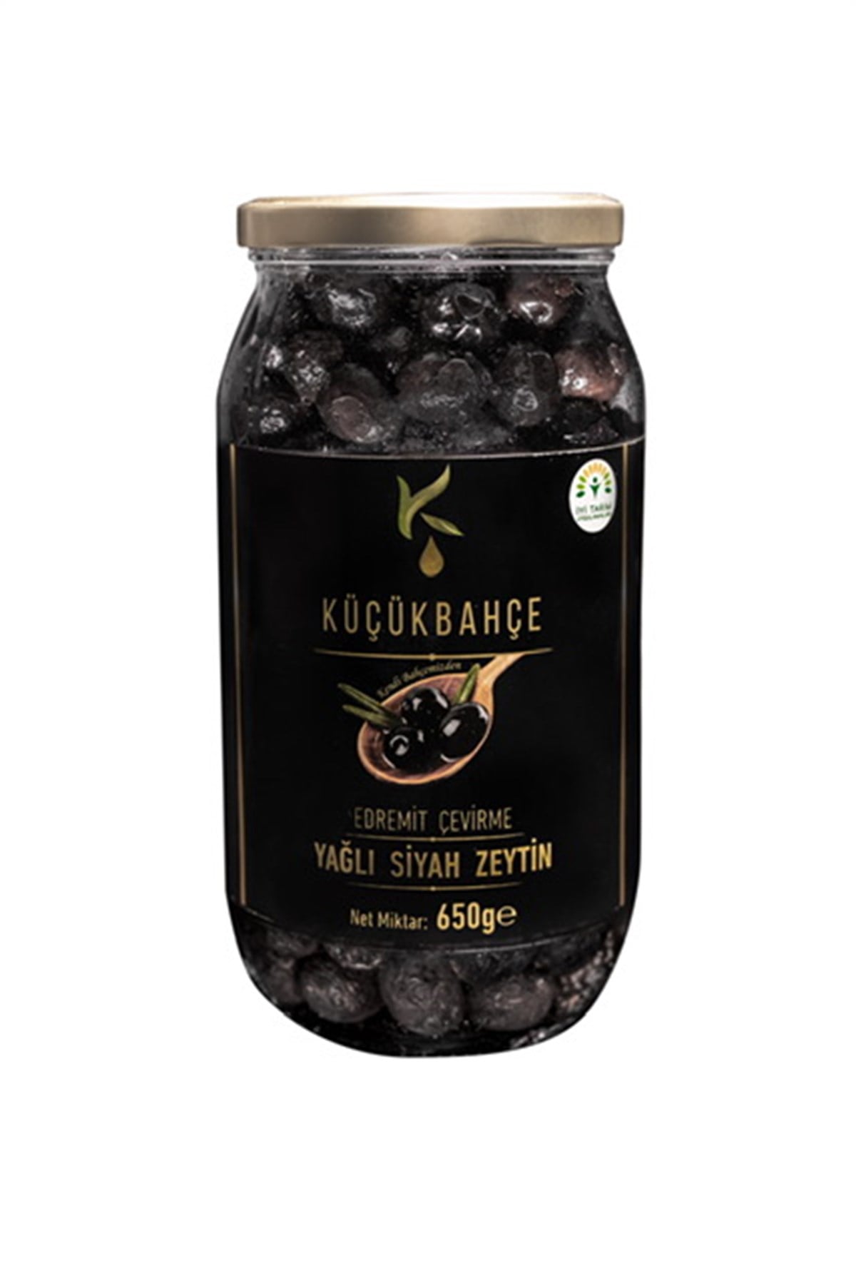 Küçükbahçe Naturel Yağlı Siyah Zeytin