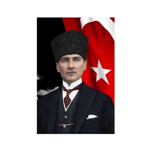 Trio Avm Atatürk Posteri Raşel Kumaş 1000 x 1500 No:127
