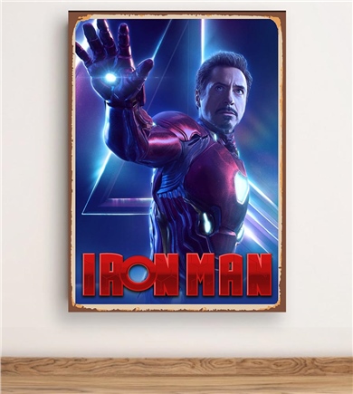 Trio Avm Iron Man Poster 2 Tablo 30x45 cm No 101