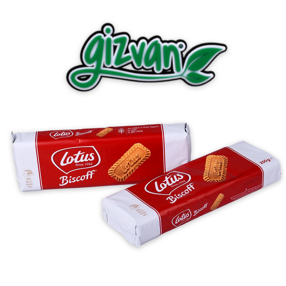 Lotus Biscoff Karamelize Bisküvi 250 Gr
