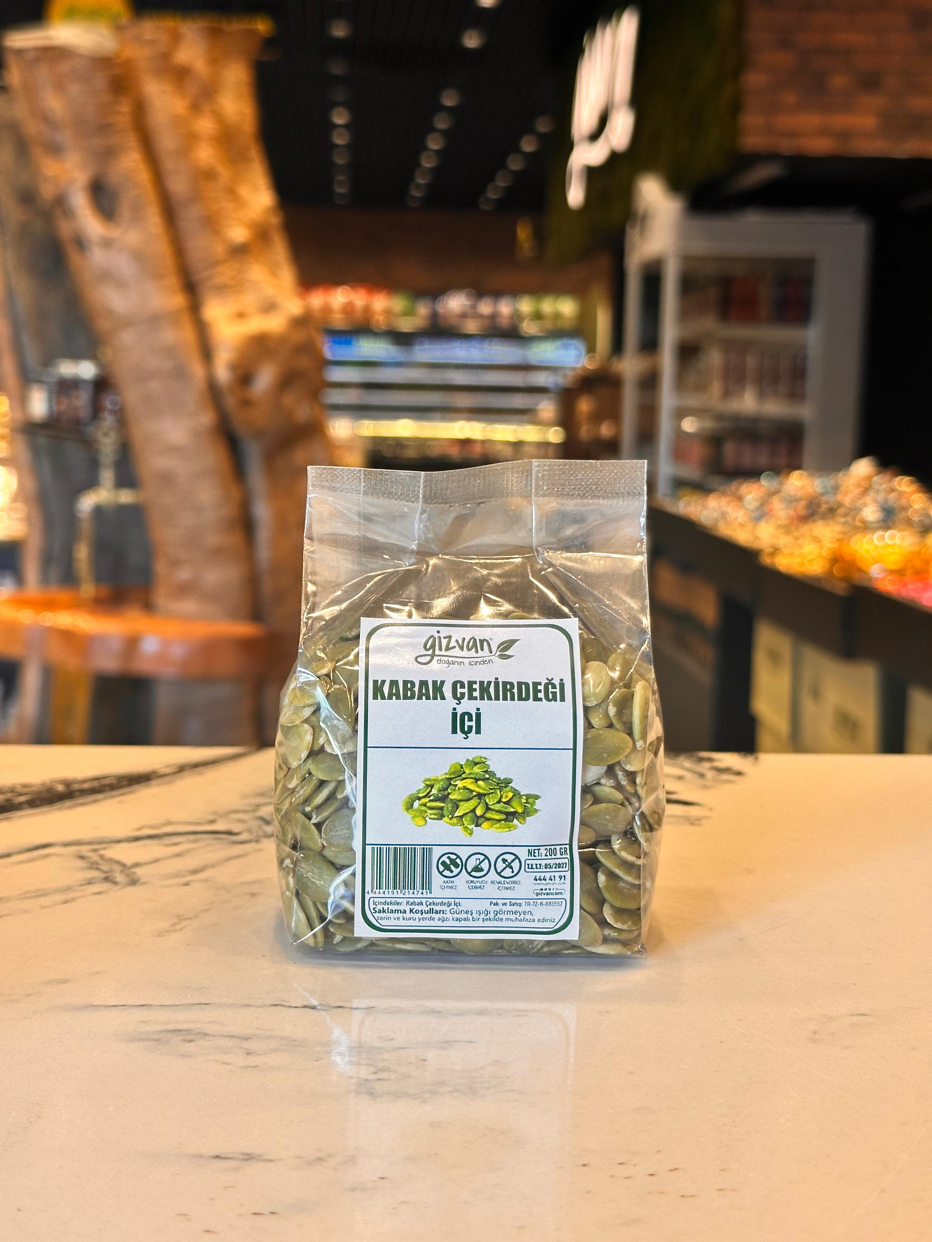 Gizvan Kabak Çekirdeği İçi 200 GR
