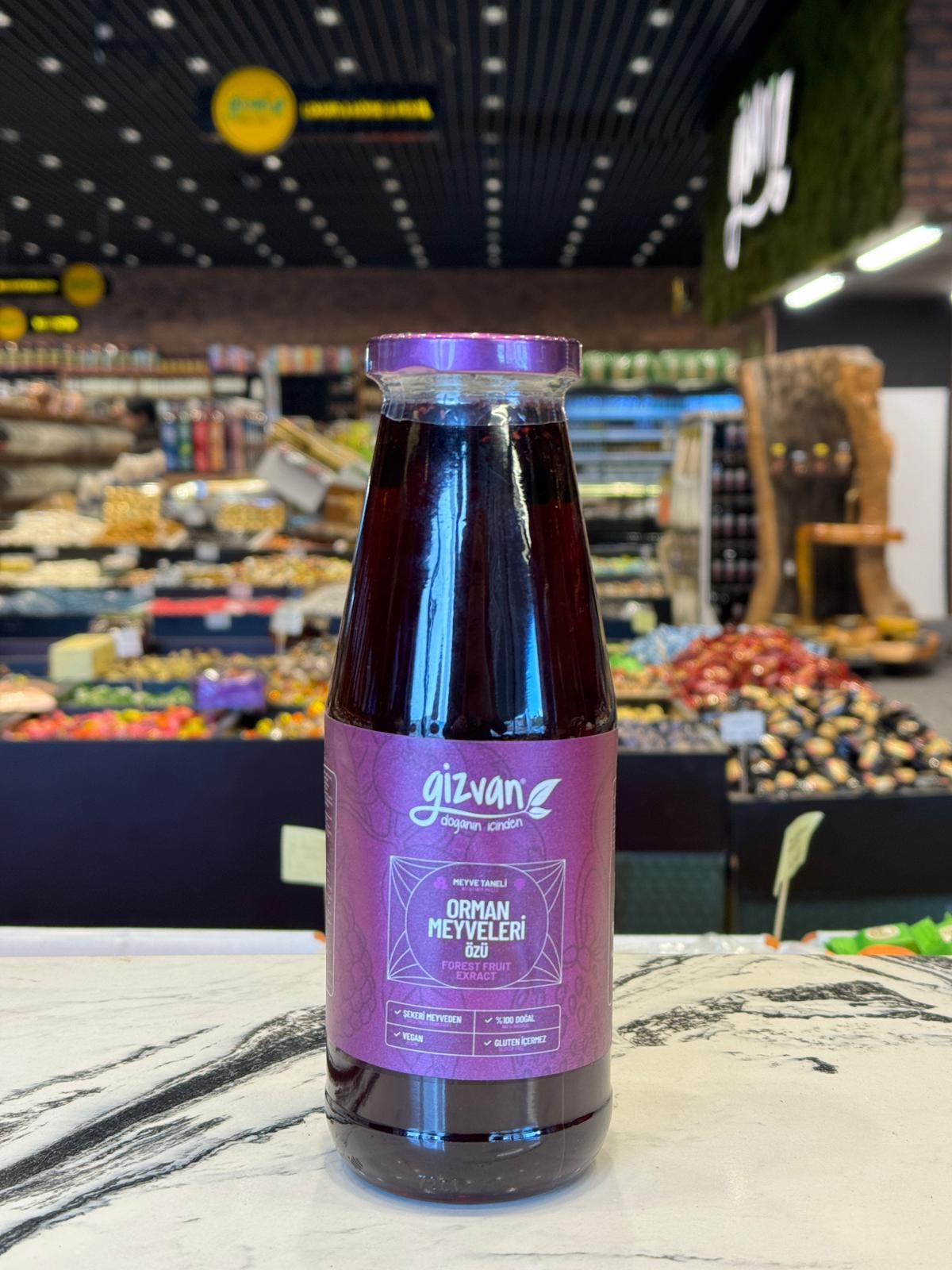 MEYVE TANELİ ORMAN MEYVELERİ ÖZÜ