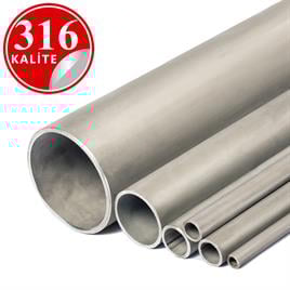 PASLANMAZ ÇELİK 304 KALİTE ÇEKME BORU