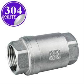 PASLANMAZ ÇELİK 304 KALİTE DİK  ÇEKVALF