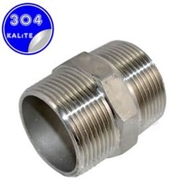 PASLANMAZ ÇELİK 304 KALİTE HEX NİPELLER