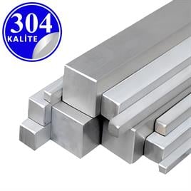 PASLANMAZ ÇELİK 304 KALİTE PARÇA KARE