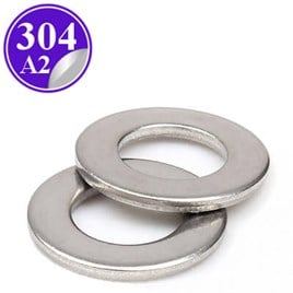 PASLANMAZ ÇELİK 304 KALİTE İNOX A2 PUL