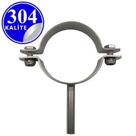 PASLANMAZ ÇELİK 304 KALİTE SAPLI BORU KELEPÇESİ