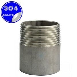 PASLANMAZ ÇELİK 304 KALİTE TEK NİPELLER