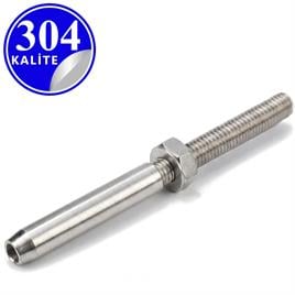 PASLANMAZ ÇELİK 304 KALİTE VİDALI TERMİNAL