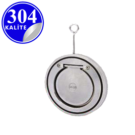 PASLANMAZ ÇELİK 304 KALİTE WAFER ÇEKVALF