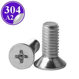 PASLANMAZ ÇELİK 304 KALİTE YHB VİDA PÇS Paslanmaz Çelik304 kalite inox a2 yhb metrik vida online satış fiyatı din 965