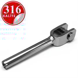 PASLANMAZ ÇELİK 316 KALİTE ÇATAL TERMİNAL